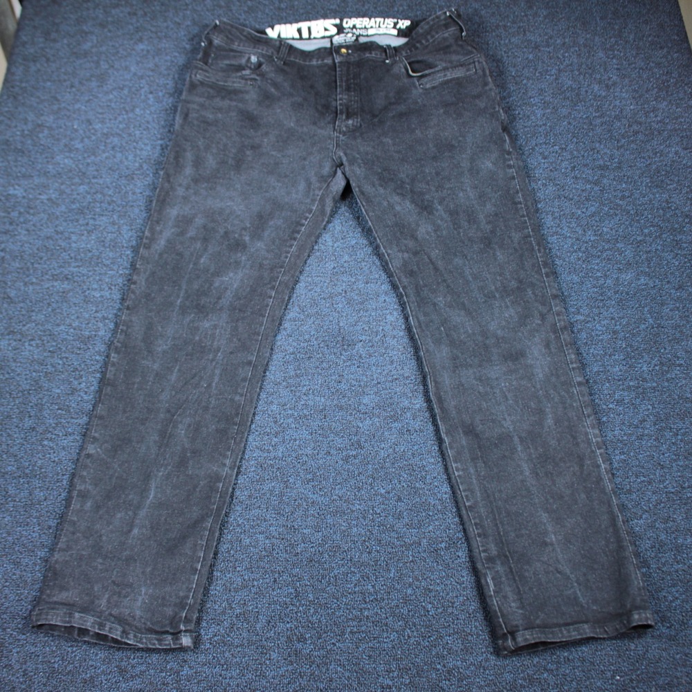 Viktos Operatus XP Tactical Jeans Mens 36x32 Black Stretch Denim EDC Range Pants